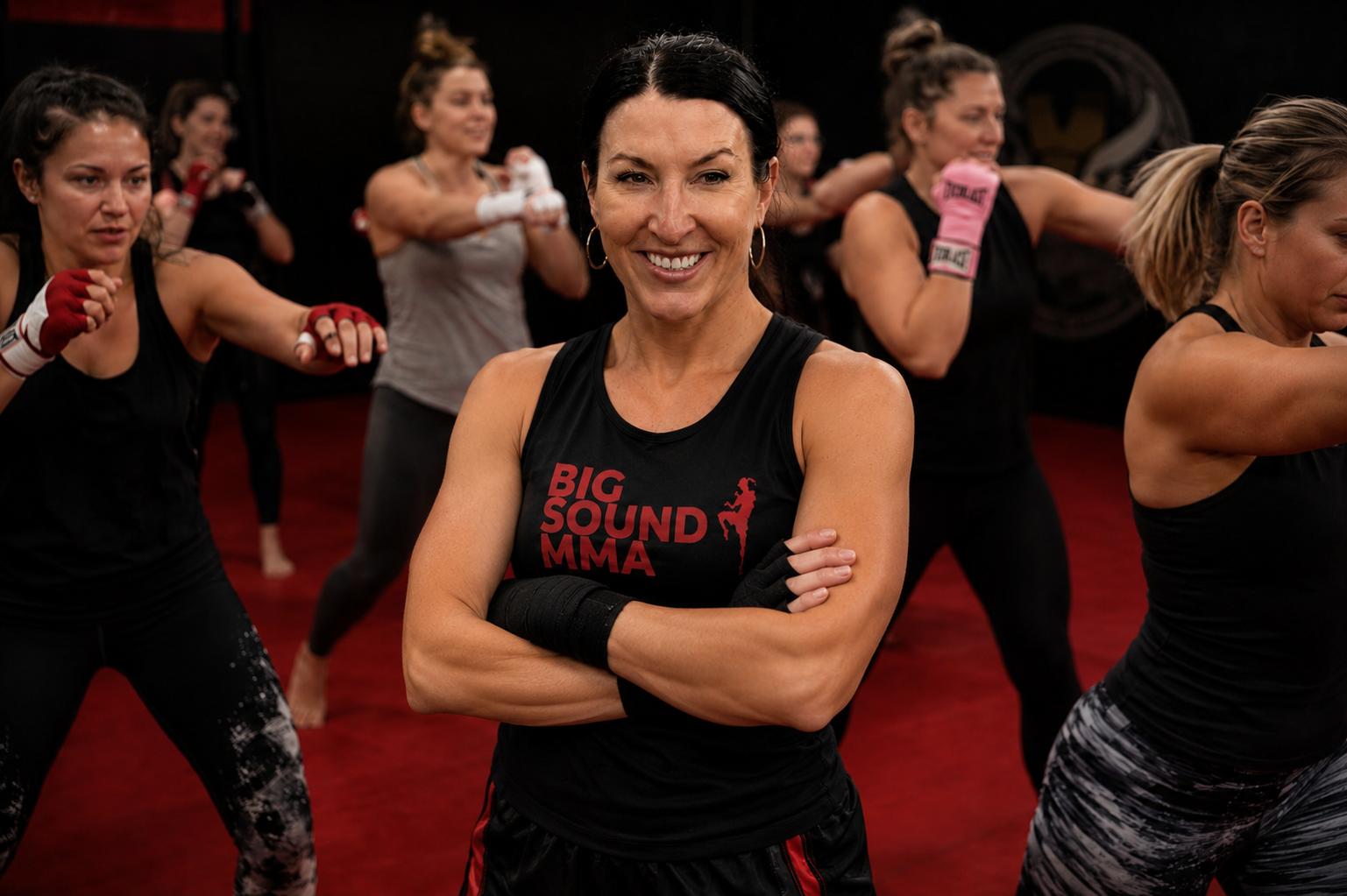 Christine, Kru / Women's Kickboxing at Big Sound MMA